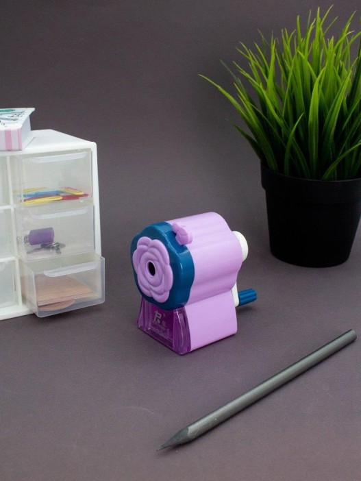 Точилка для карандашей механическая &quot;Roses&quot;, purple 