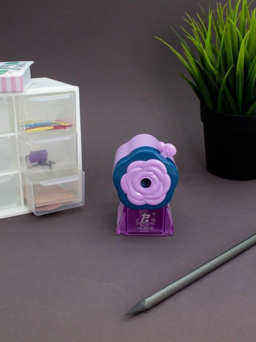 Точилка для карандашей механическая &quot;Roses&quot;, purple 