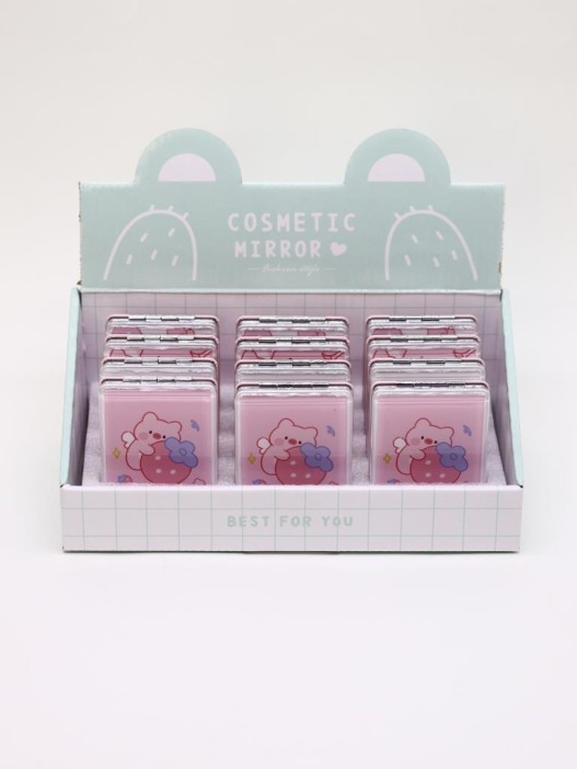 Набор зеркал &quot;Pig&quot; шоу-бокс 12 шт. (4 цвета) 