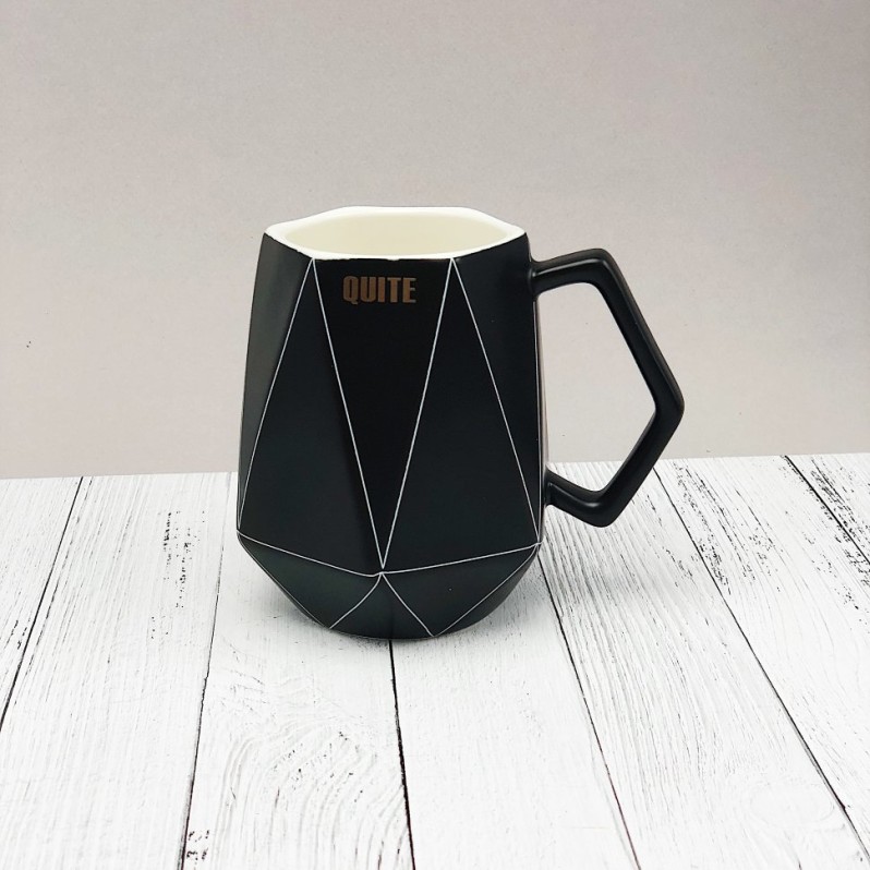 Кружка "Quite", black (480ml) 