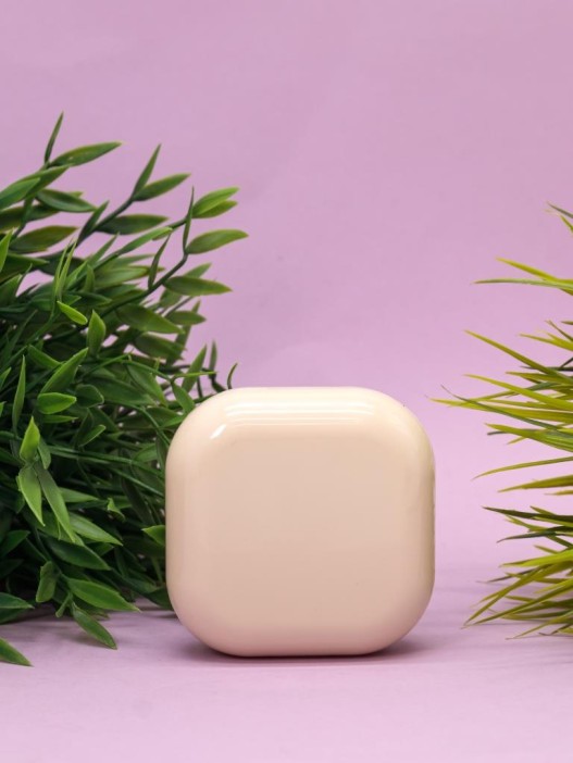 Контейнер для линз «Smooth», beige 