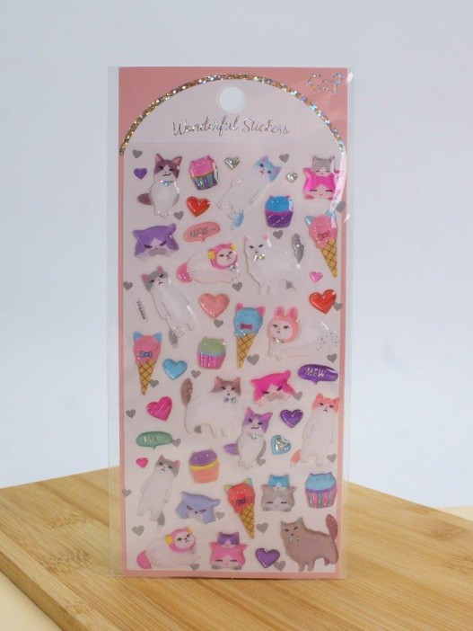 Наклейки &quot;Sweet cat&quot; 