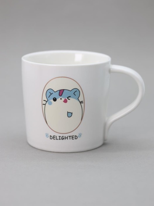 Кружка «Delighted hamster», blue (360 ml) 