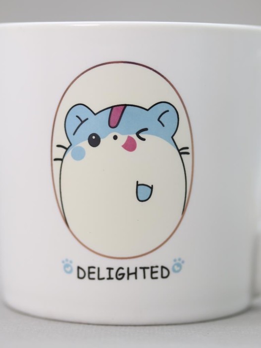 Кружка «Delighted hamster», blue (360 ml) 
