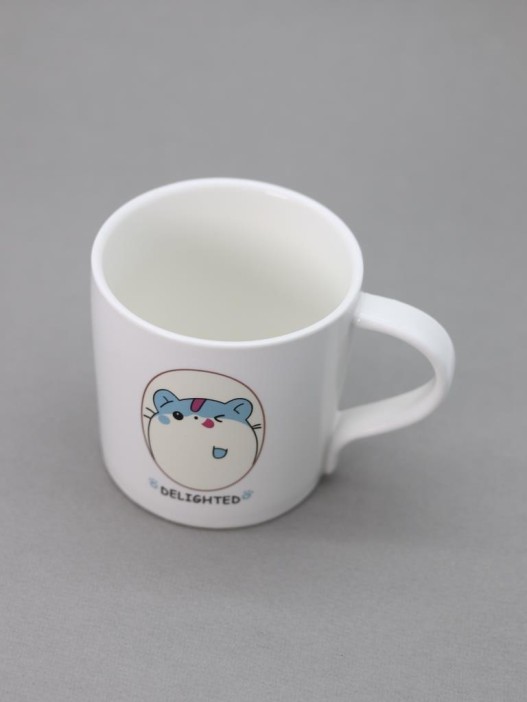 Кружка «Delighted hamster», blue (360 ml) 