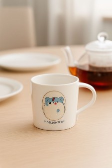 Кружка «Delighted hamster», blue (360 ml)