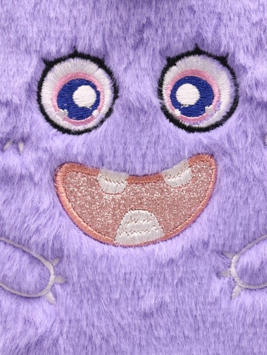 Блокнот плюшевый «Purple Horn» (21,5*14,5 см) 