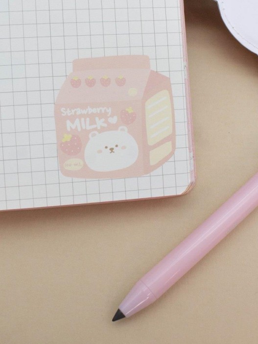 Блокнот (B6) &quot;Hi rabbit carrot&quot;, pink (18.5*13) 