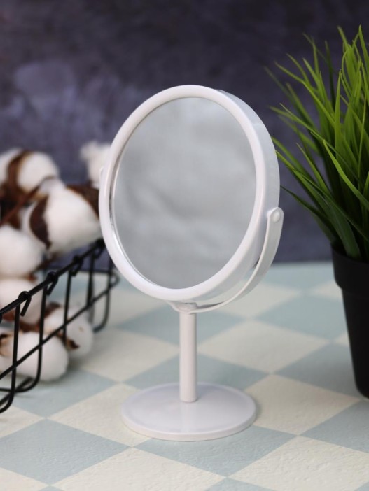 Зеркало настольное на ножке &quot;HappyBara&quot;, тыква (10,5*18 см) 