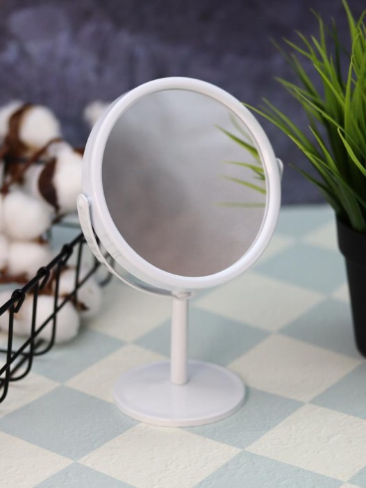 Зеркало настольное на ножке &quot;HappyBara&quot;, тыква (10,5*18 см) 