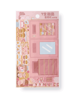 Наклейки-игра "Peach showcase" (20,5*11,5 см)