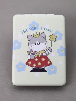 Зеркало "The forest club", yellow