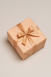 Пленка матовая  однотонная двухсторонняя бежево-розовый 48см*10м/50мкр