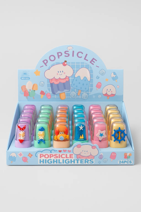 Маркер текстовыделитель &quot;Beach holidays&quot;, mix 