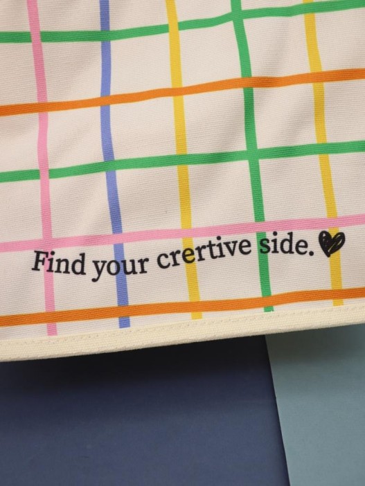 Сумка шоппер &quot;Bear&quot;, white (23.5*10*21 см) 