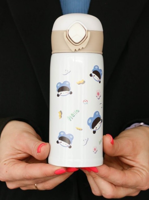 Термос «Flower blast», white (500 ml) 