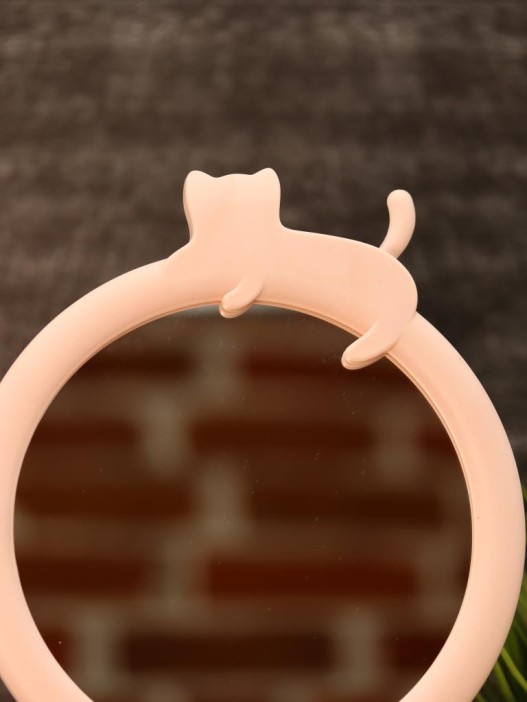 Зеркало настольное GIRLY &quot;Cat sleeping&quot;, pink 