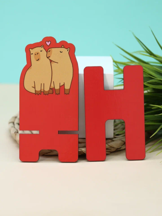 Подставка под телефон/планшет «Capybara love» 