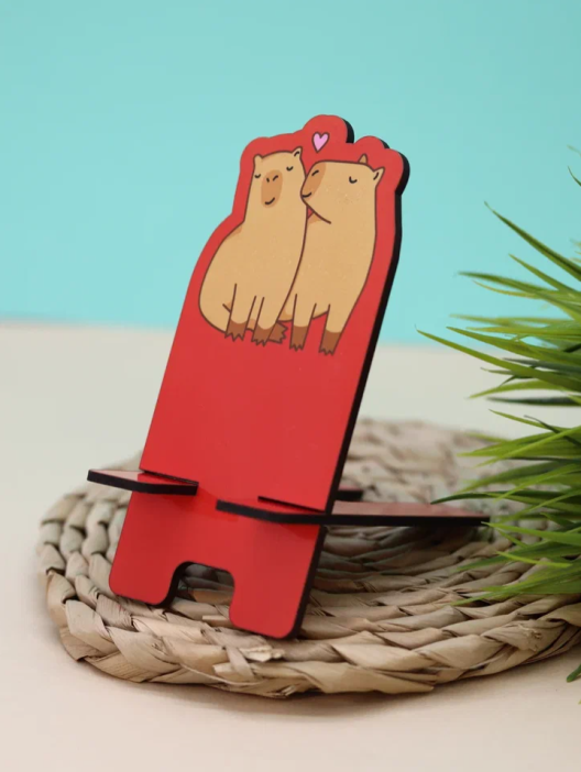 Подставка под телефон/планшет «Capybara love» 