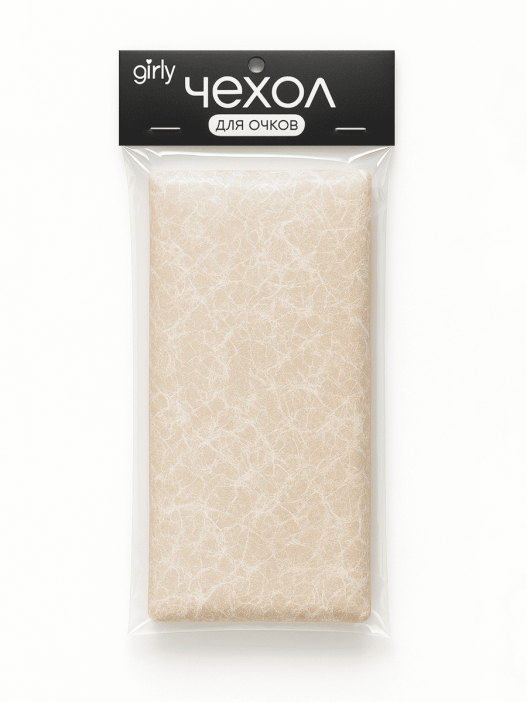 Чехол для очков GIRLY &quot;Velvet View&quot;, white 