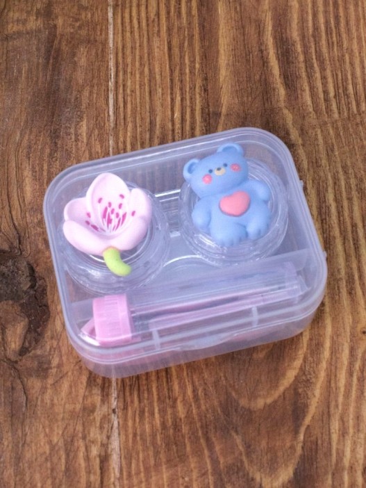 Контейнер для линз &quot;Summer friends&quot;, bear 