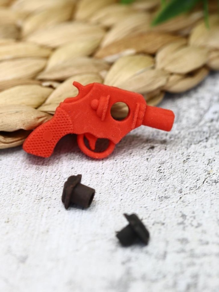 Ластики "Gun", 4 шт. в наборе