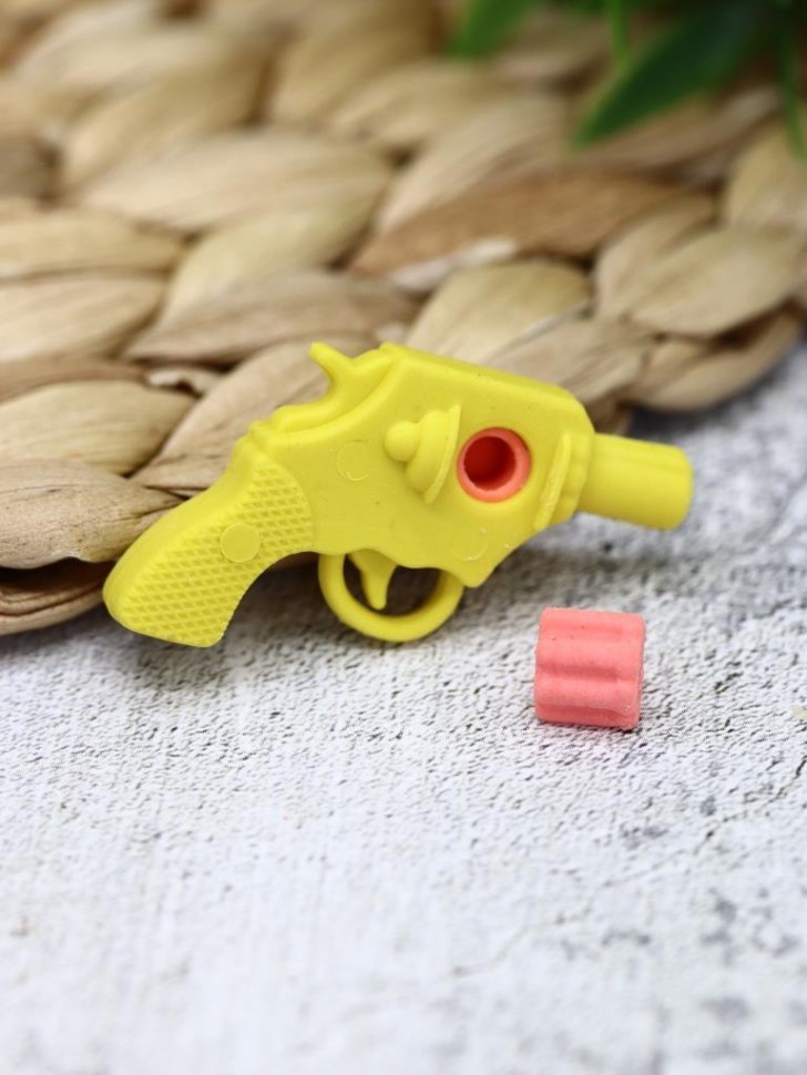 Ластики "Gun", 4 шт. в наборе