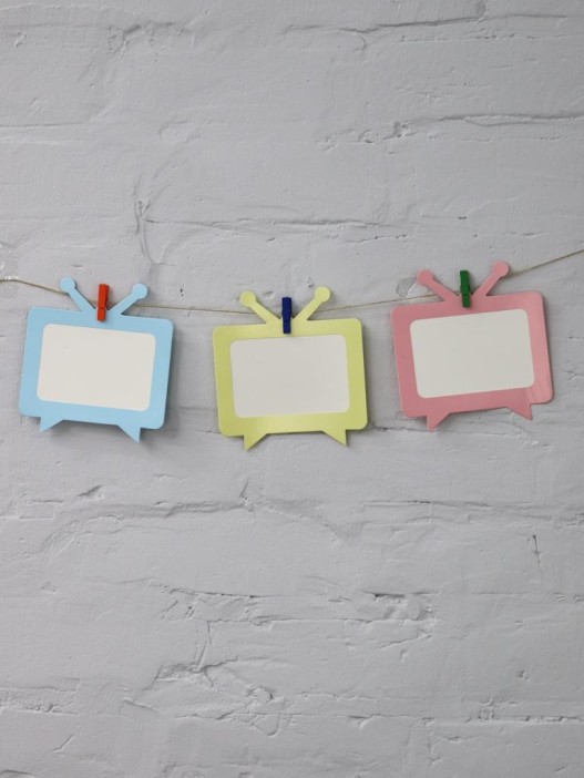 Крафтовые фоторамки 10 шт. &quot;TV&quot; (15,5 х 14,5 см) 