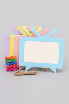 Крафтовые фоторамки 10 шт. "TV" (15,5 х 14,5 см)