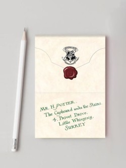 Блокнот А7 "Гарри Поттер-2" , клетка, 40л, на скрепке, картон 200 гр/м2 (65*98 мм)