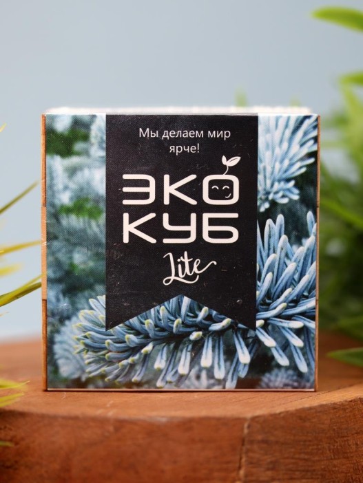 Набор для выращивания "Экокуб Magicme" - Ель Голубая 