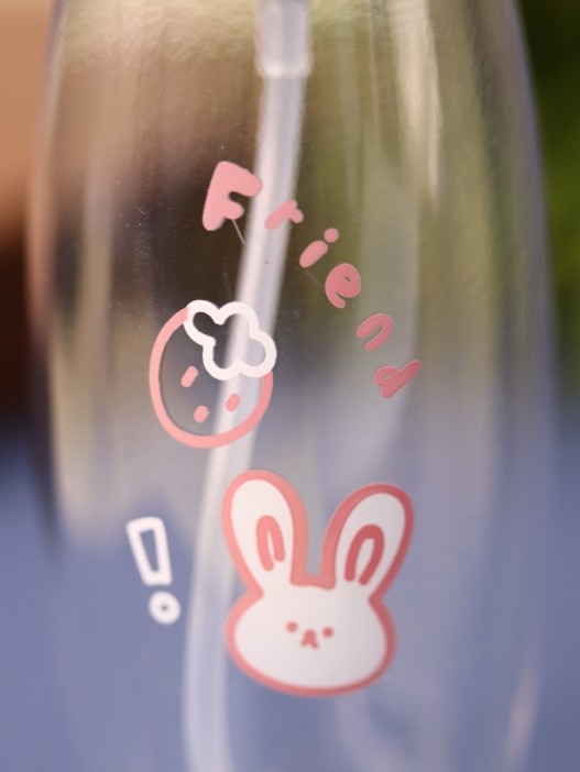 Дорожная бутылочка &quot;Bear rabbit&quot;, pink (85 ml) 