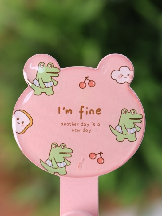 Крючок на липучке «I&#039;m fine» 2шт, mix color 