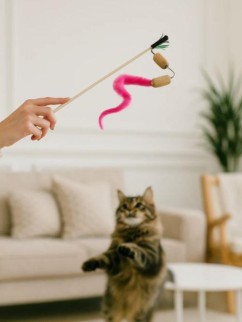 Махалка для кошек &quot;Cat&quot;,  размер игрушки 30см