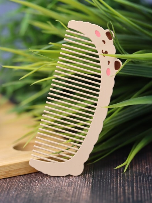 Расческа &quot;Fluffy dog&quot;, beige 