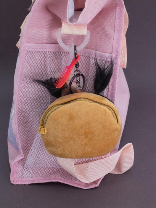 Плюшевый кошелек &quot;Potato family&quot;, balck 