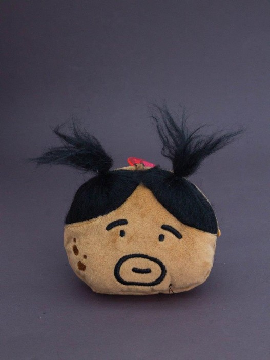 Плюшевый кошелек &quot;Potato family&quot;, balck 