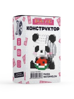 Конструктор "PANDA WATERMELON" (199 деталей), 5*5*5 см.