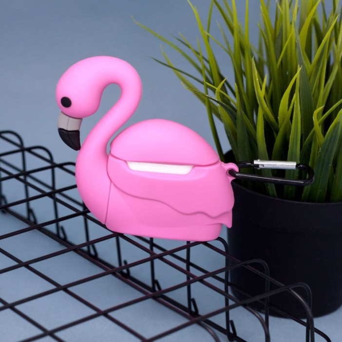 Чехол для airpods "Flamingo" 