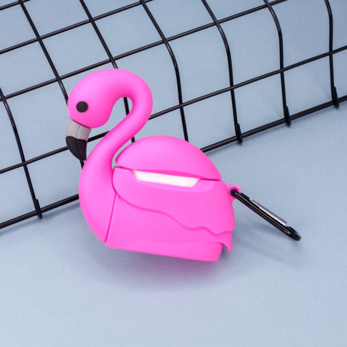 Чехол для airpods "Flamingo" 
