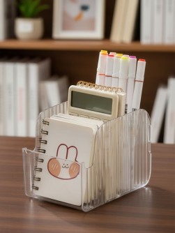 Органайзер настольный LikeGift "Clear design", transparent (10.4*7*10.4*11см)