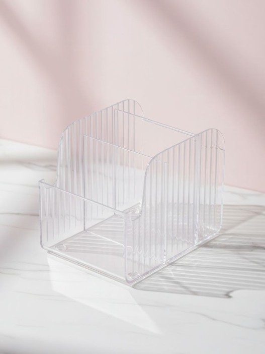 Органайзер настольный "Clear design", transparent (10.4*7*10.4*11см) 