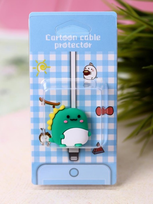 Защитная насадка для провода "Cute dinosaur" 