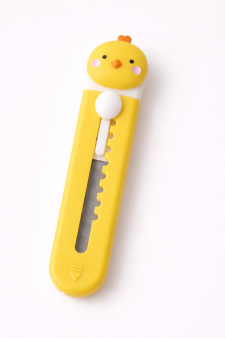 Канцелярский нож "Funny duck", жёлтый