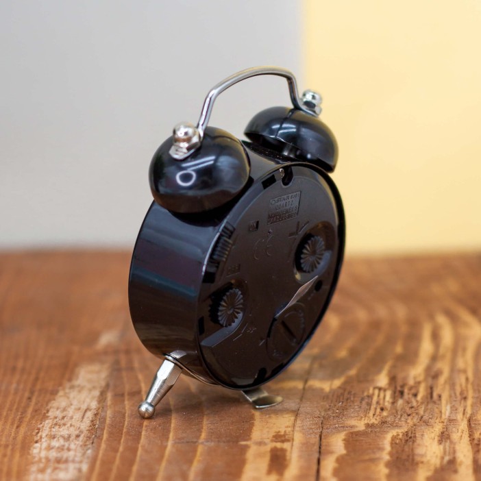 Часы-будильник &quot;Mini panda&quot;, black 