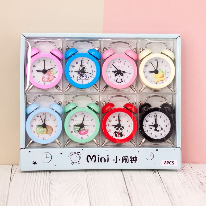 Часы-будильник &quot;Mini panda&quot;, black 