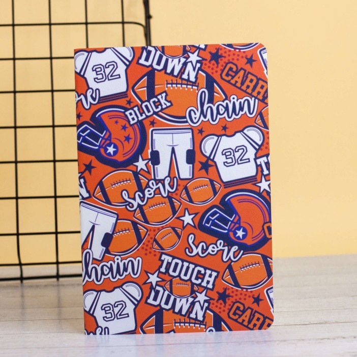 Тетрадь (A5) &quot;Football champion&quot;, orange (13.5*20.5) 