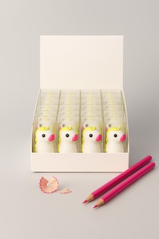 Точилка для карандашей "Magic unicorn", pink, шоу-бокс 24 шт.