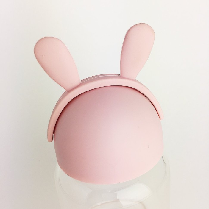 Бутылка "Barley" зайчик pink 