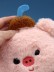 Мягкая игрушка (3+) "Свинка с картошкой", розовая, 22 см